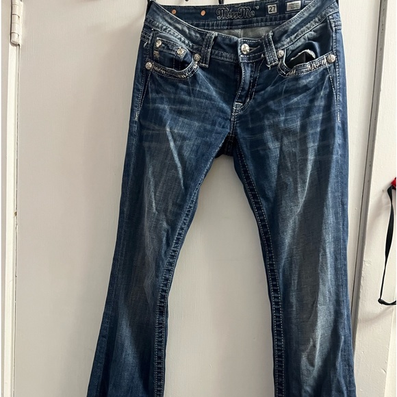 Miss Me lowrise bootcut jeans 27 - Picture 8 of 11